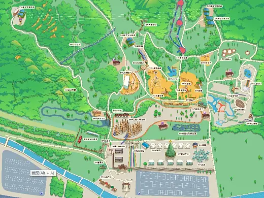 汤旺河景区手绘地图在紧急疏散与救援中的重要作用 ？