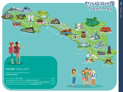 汤旺河智慧导览系统下的手绘地图个性化推荐功能？